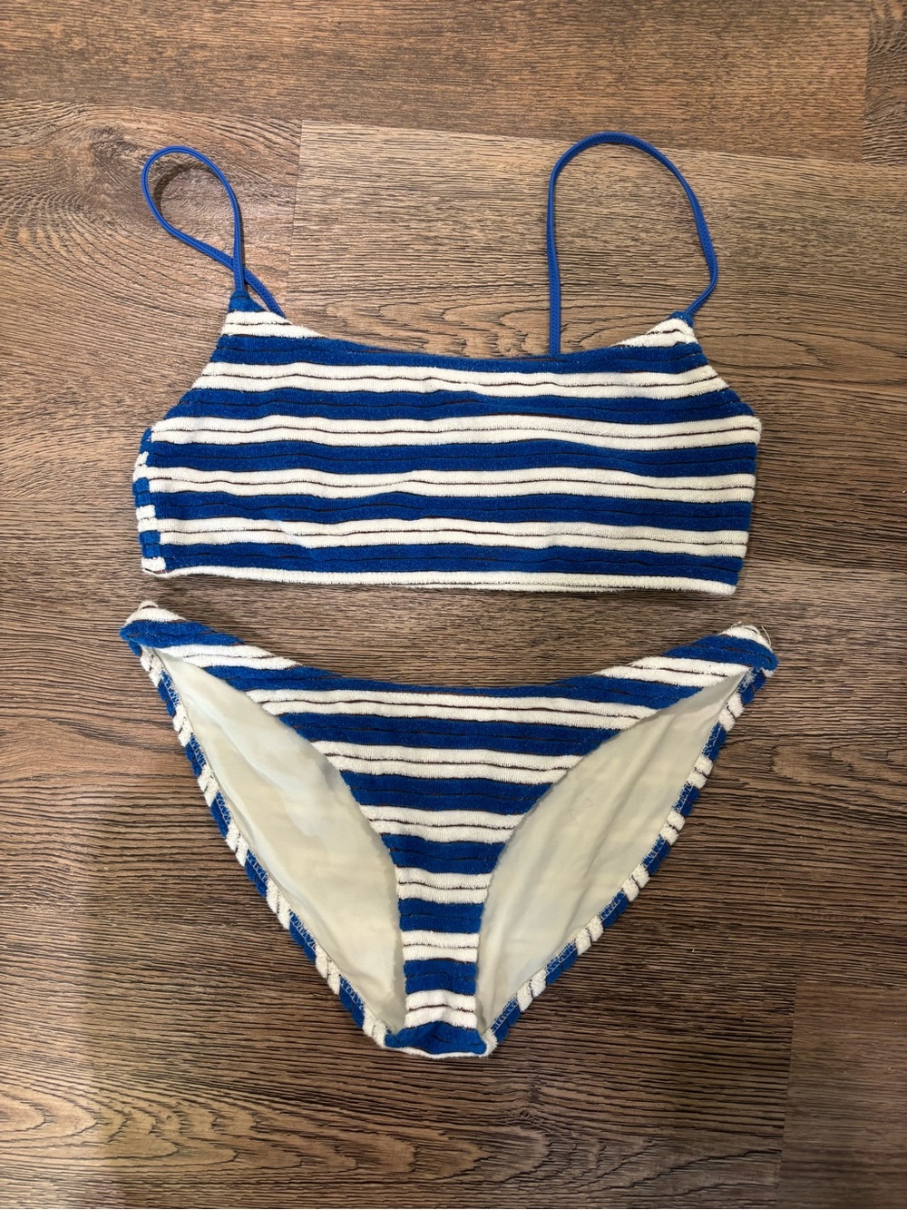 Triangl MICA - JOLY TERRY TOWELLING CROP BIKINI SET - Picture 2 of 5
